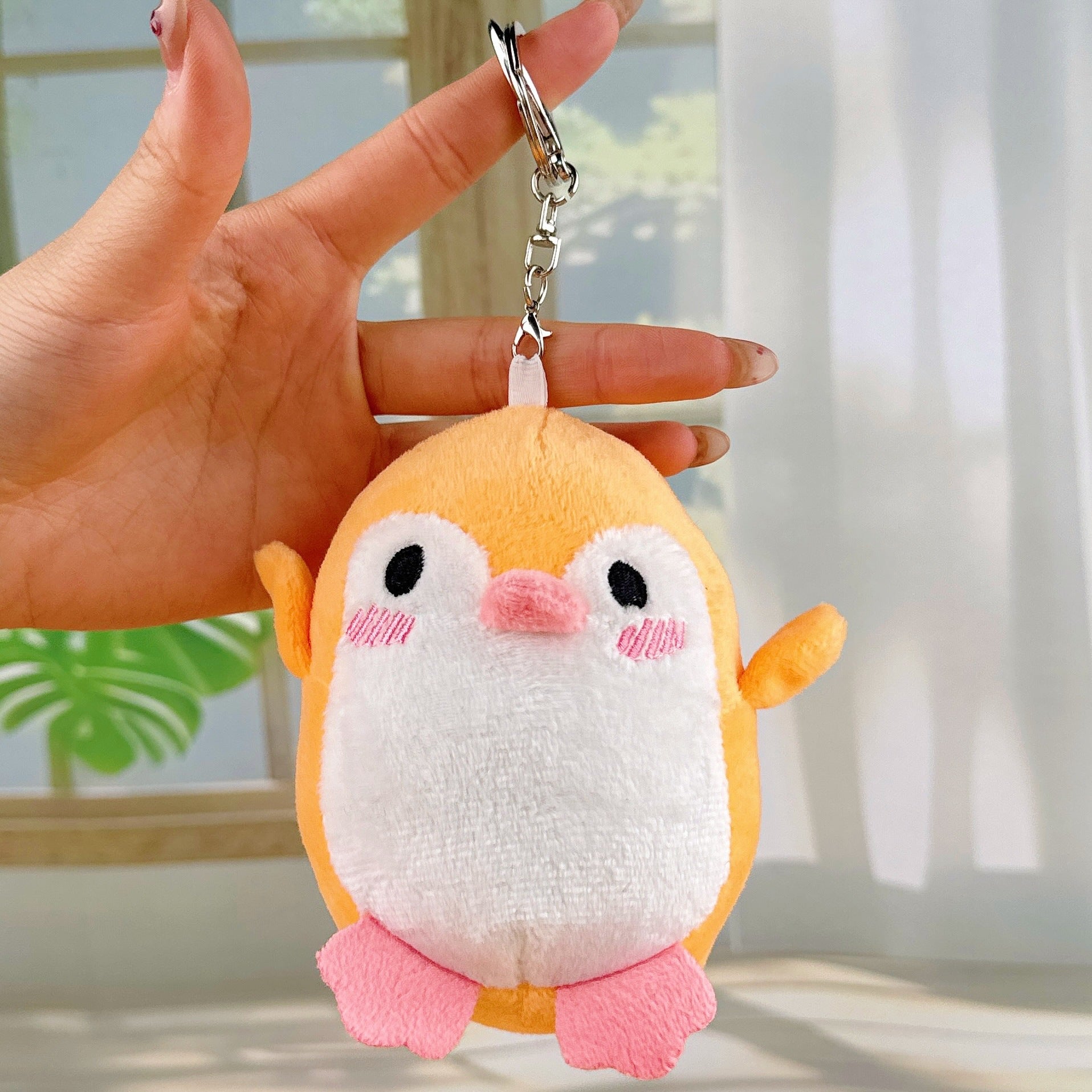 Wholesale  Cartoon Penguin Doll Pendant Cute Little Penguin Plush Toy Keychain Pendant Bag Hanging Ornament Grasp Gifts